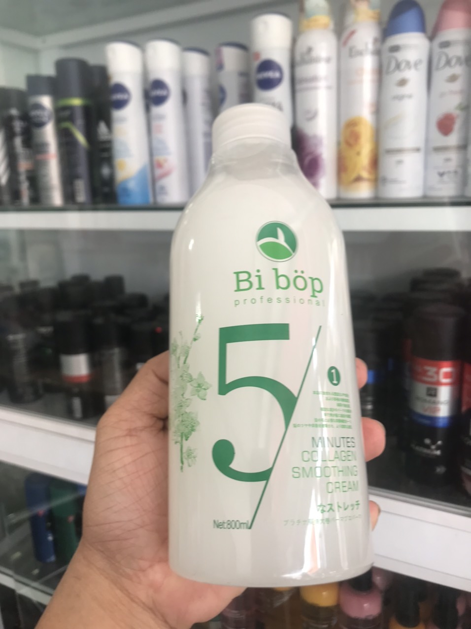 Uốn lạnh bibop collagen 800ml - chai số 1