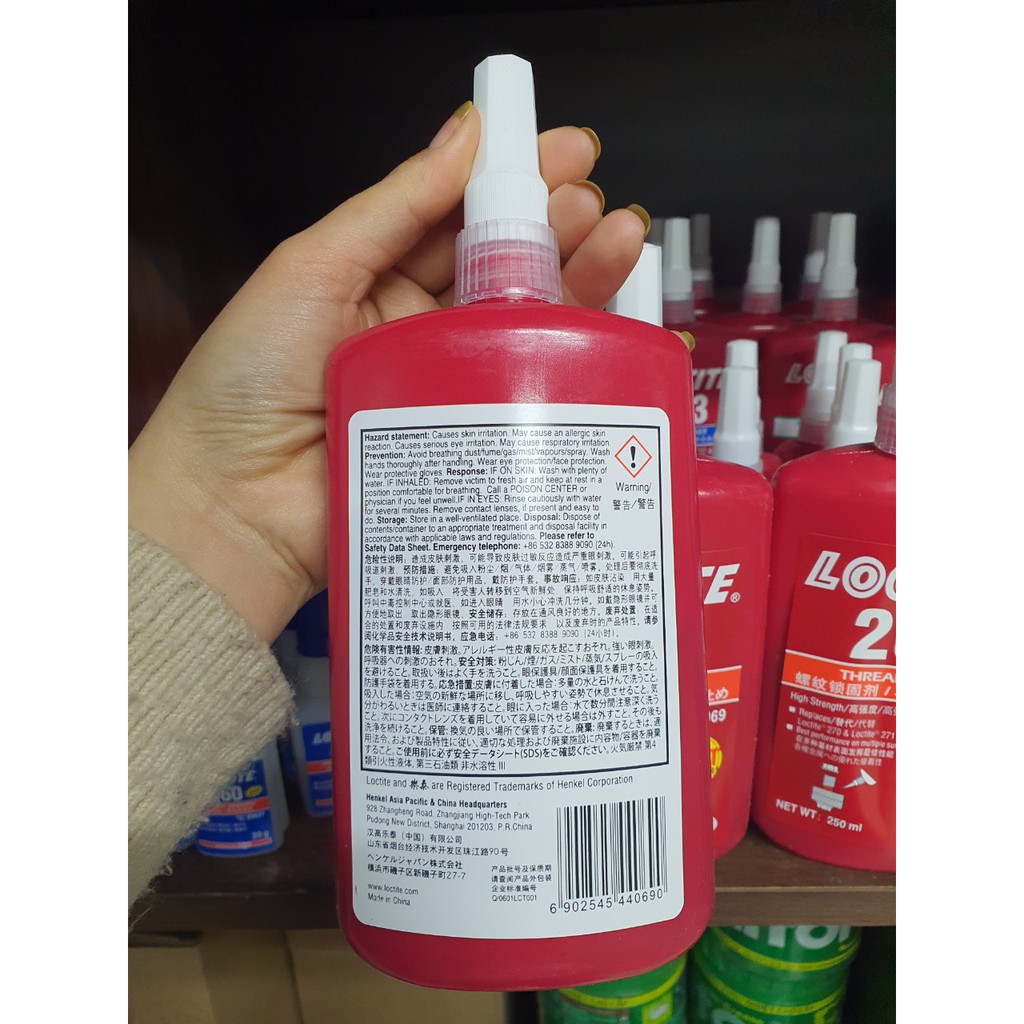 Keo Loctite 263-250Ml Và 50Ml