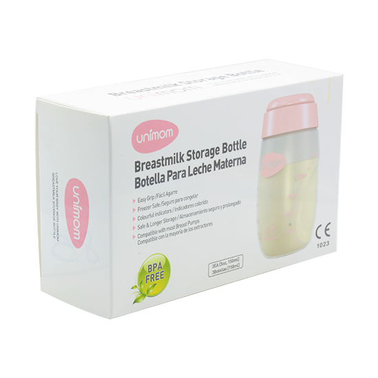 Bộ 3 bình trữ sữa mẹ Unimom 150ml