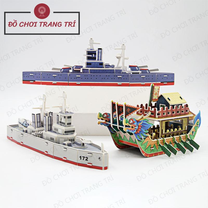 Đồ chơi lắp ráp - Mô hình tàu thủy - Loại 1