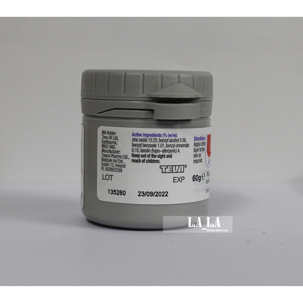 [HCM]Kem Chống Hăm Tã Trẻ Em Sudocrem 60g