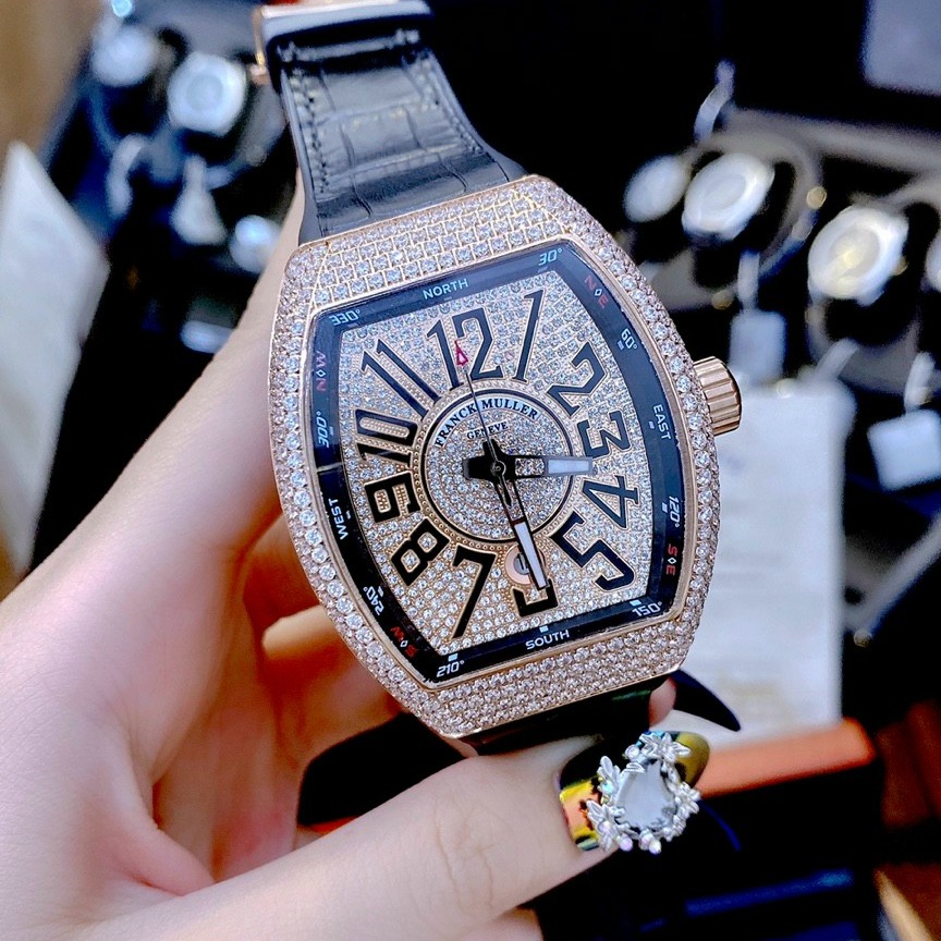 Đồng hồ nam cao cấp Đồng hồ nam Franckmuller V1 Size 45mm FullboxĐồng hồ nam chống nước - Divi VN
