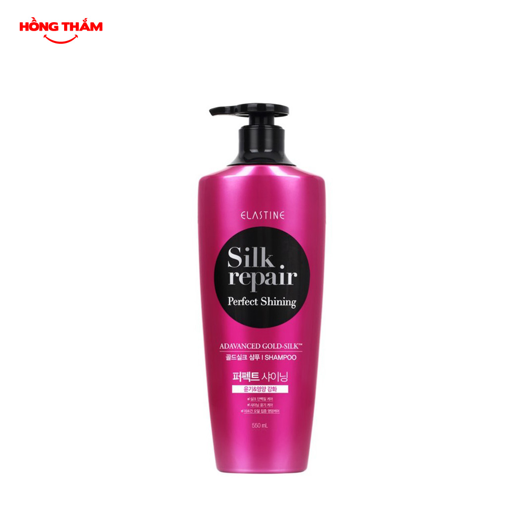 Dầu gội Elastine Silk Repair (hồng) (hongthamshopcom)