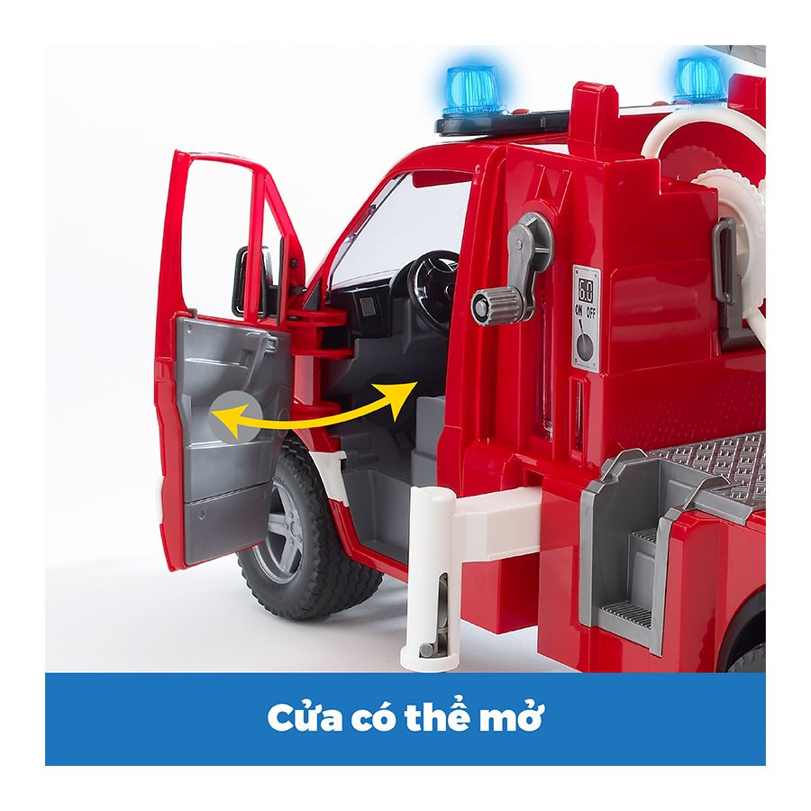 Xe Cứu Hỏa Thang Xoay Mercedes-Benz BRU02532