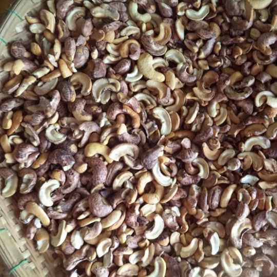 500G HẠT ĐIỀU RANG MUỐI LOẠI VỠ