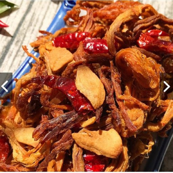 [HCM]500g KHÔ GÀ CHÁY TÓI