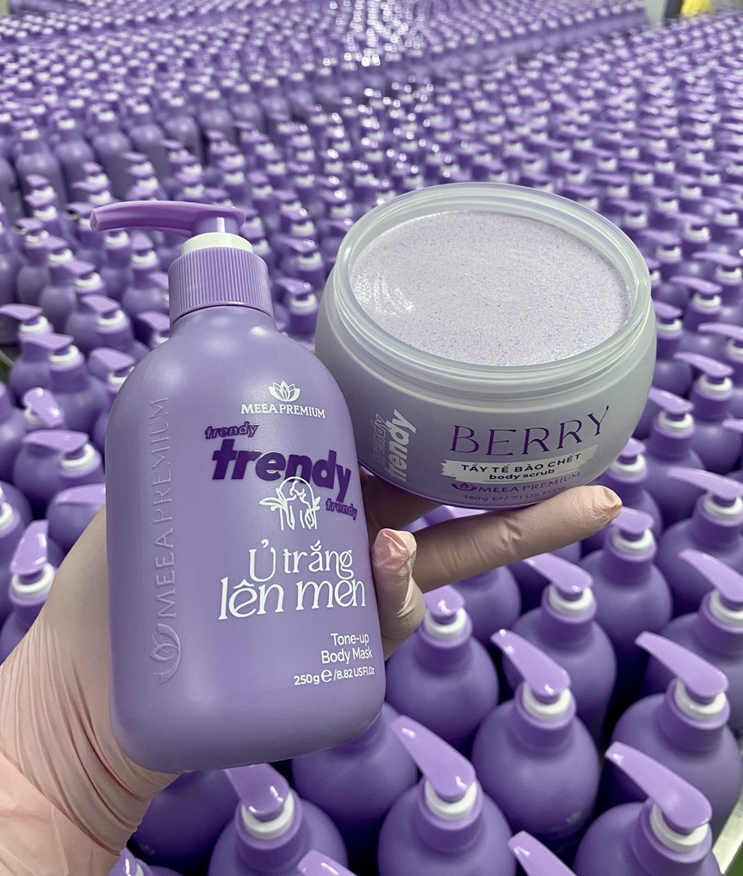 Ủ Trắng Lên Men Body Trendy - Meea Premium