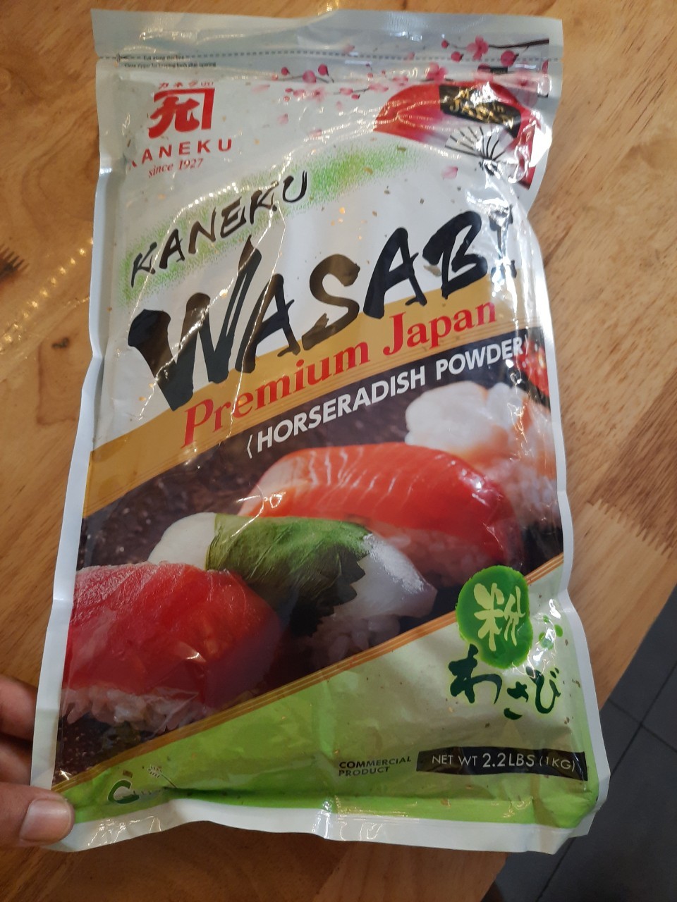 Bột Mù Tạt Wasabi Kaneku – 1kg