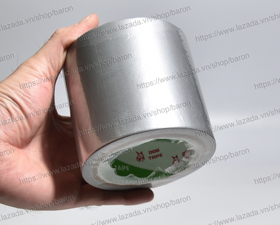 [HCM]1 Cây (3 Khoanh) Băng Keo Bố (Vải) XÁM 1 Mặt 10F