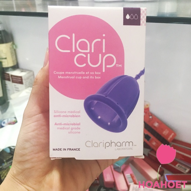 Cốc nguyệt san Claricup, hàng nhập khẩu Pháp