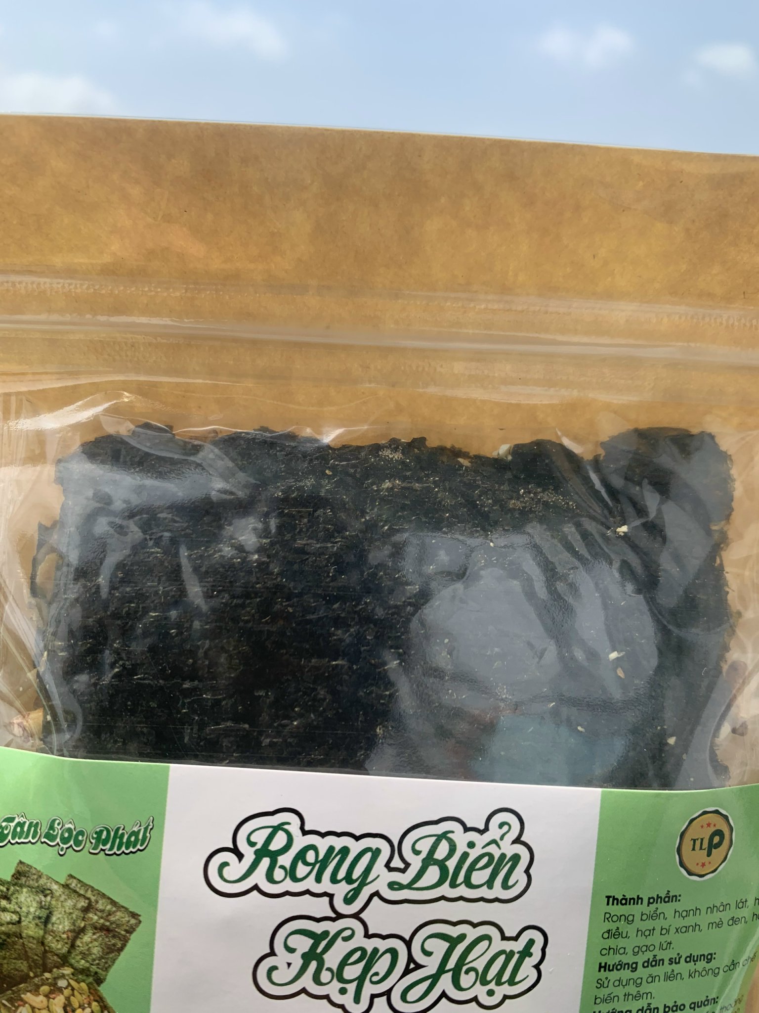 RONG BIỂN KẸP HẠT TÂN LỘC PHÁT - BỊCH 400G