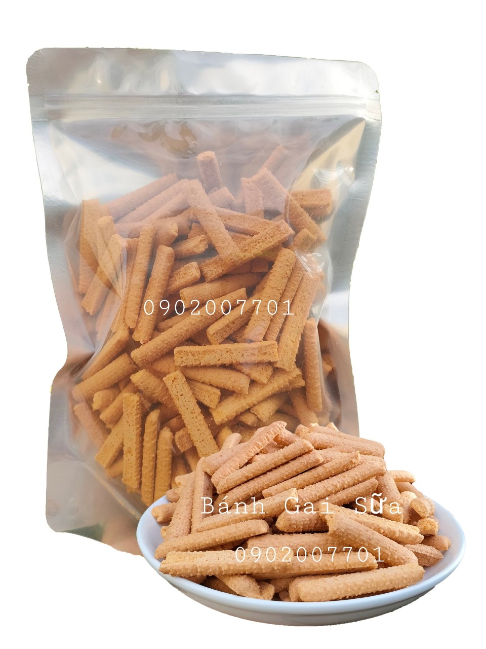 Bánh gai sữa - siêu ngon 100g / 200g / 500g- đồ ăn vặt