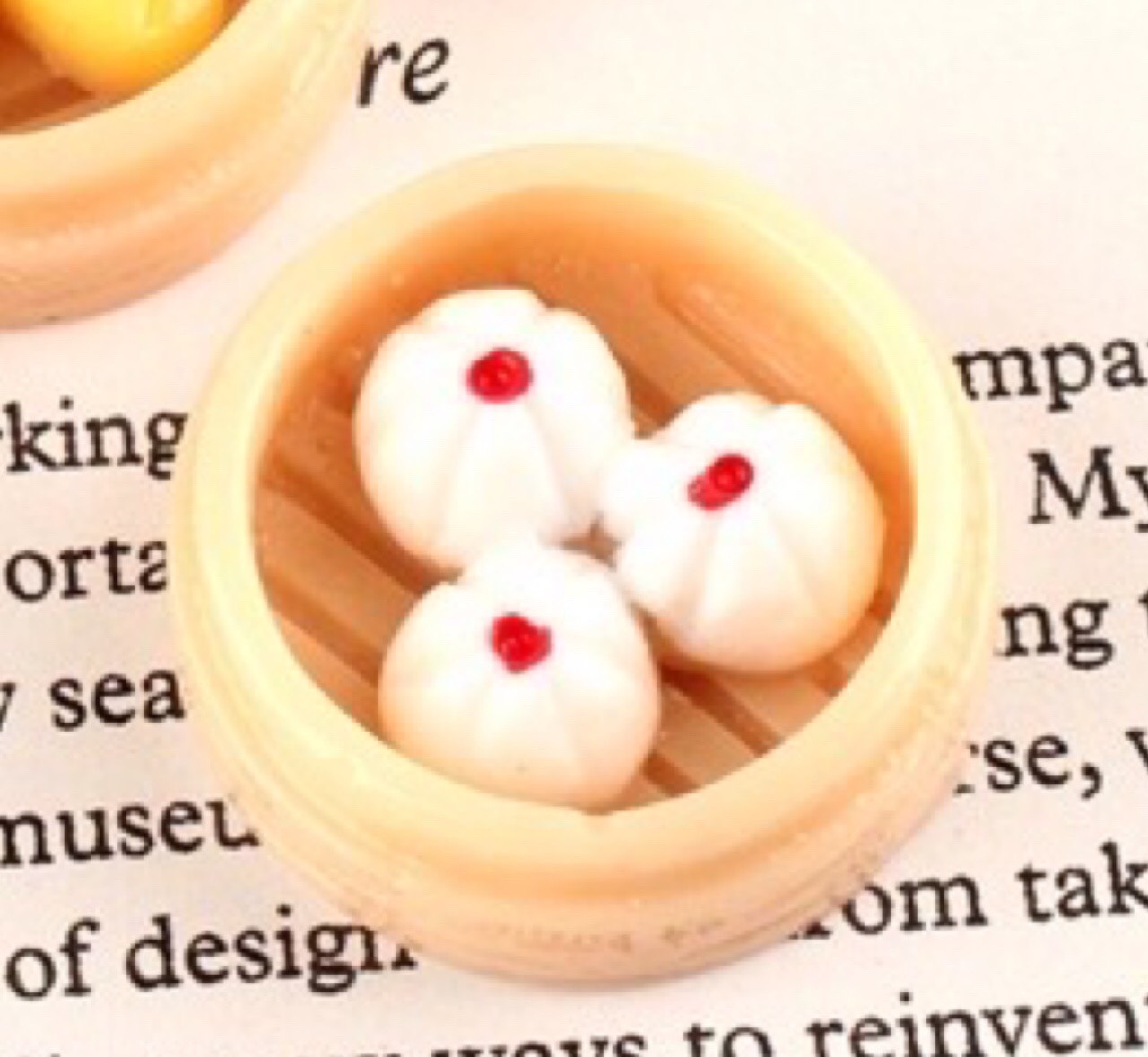 Mô Hình Cà Mơn Bánh Bao Bánh Ú Trang Trí Nhà Búp Bê [1 cái ]