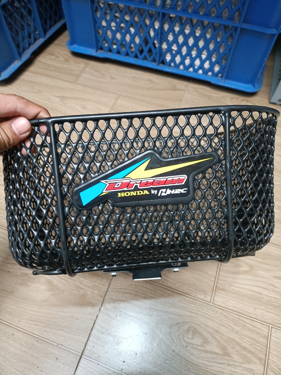 Rổ Trước Xe Dream - Cub H2C Màu Đen - rổ xe máy