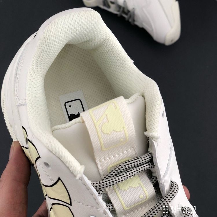 Giày Sneaker MLB Yankess Trắng chữ vàng ( Full box+ túi )