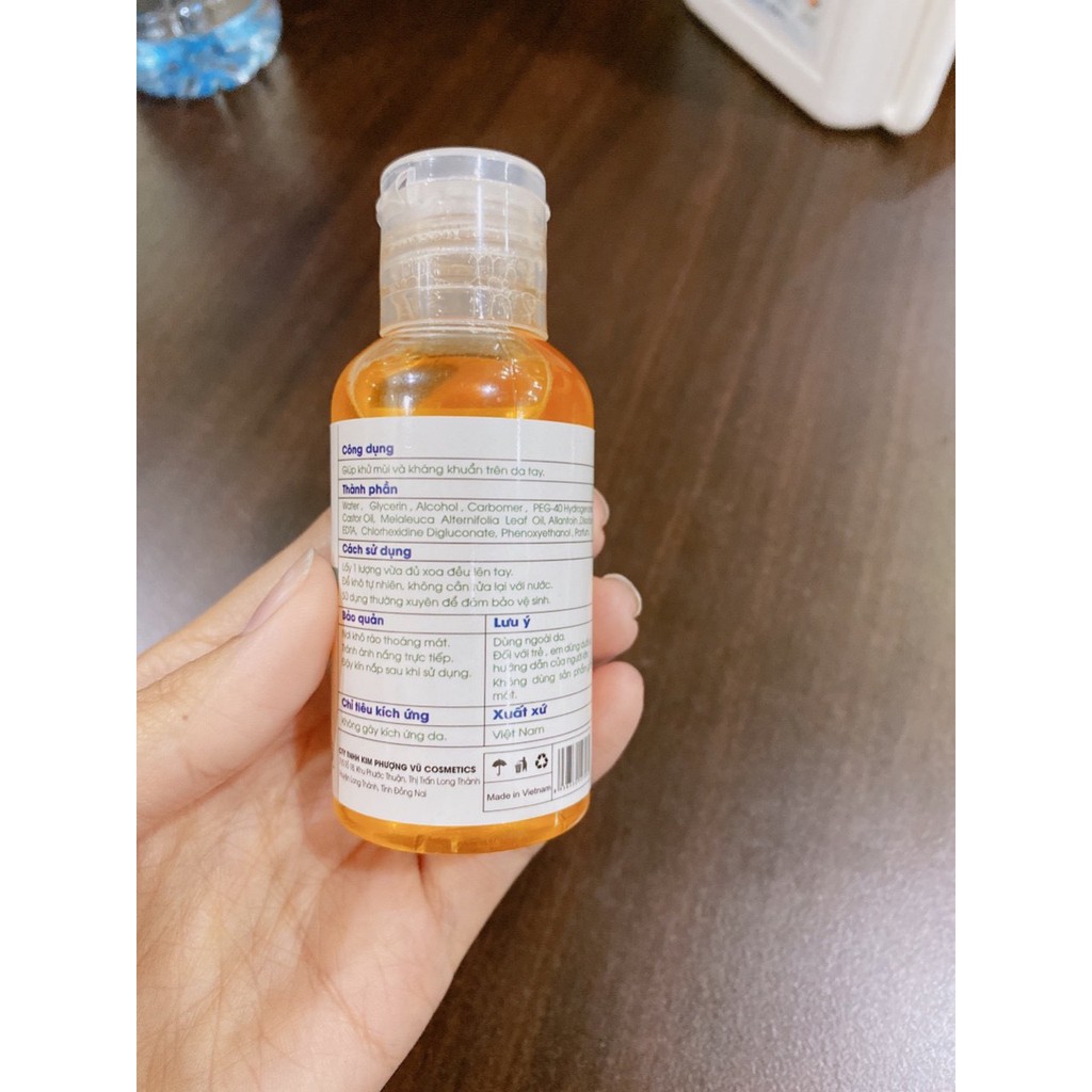 [HCM]GEL RỬA TAY DIỆT KHUẨN KST CARE 50ml