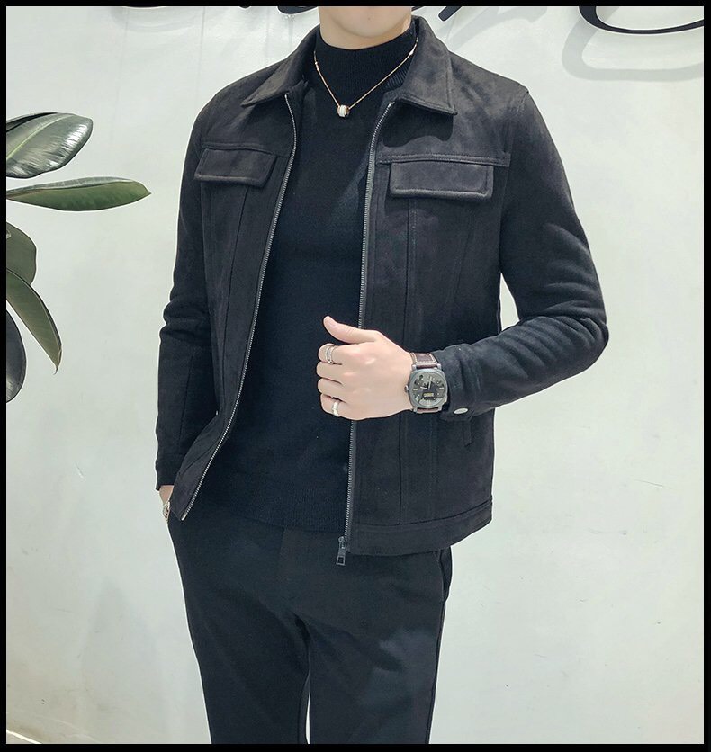 ÁO KHOÁC DA LỘN LÓT LÔNG CAO CẤP AKDL02