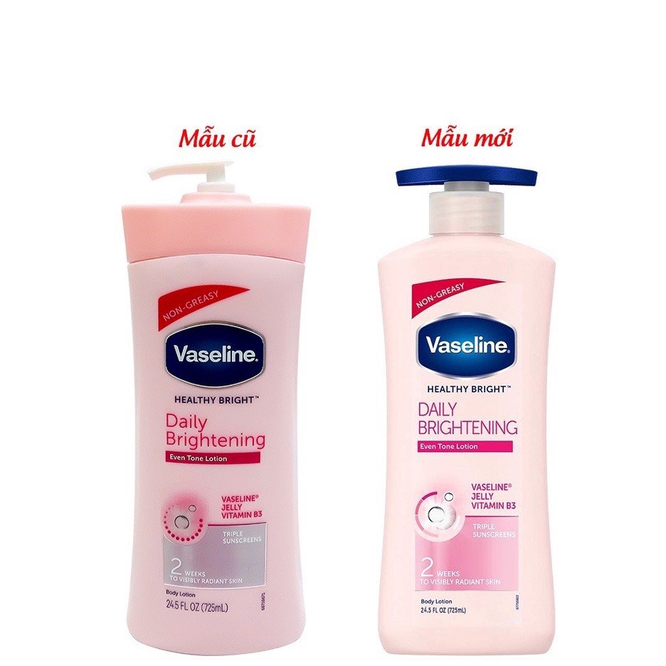 Sữa dưỡng thể toàn thân Vaseline 725ml