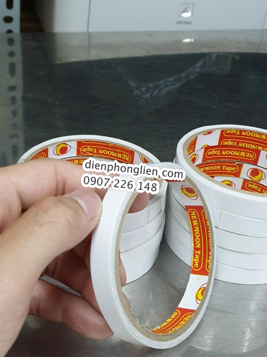 Combo 10 Cuộn Băng Keo 2 Mặt Mỏng 1F - Baron