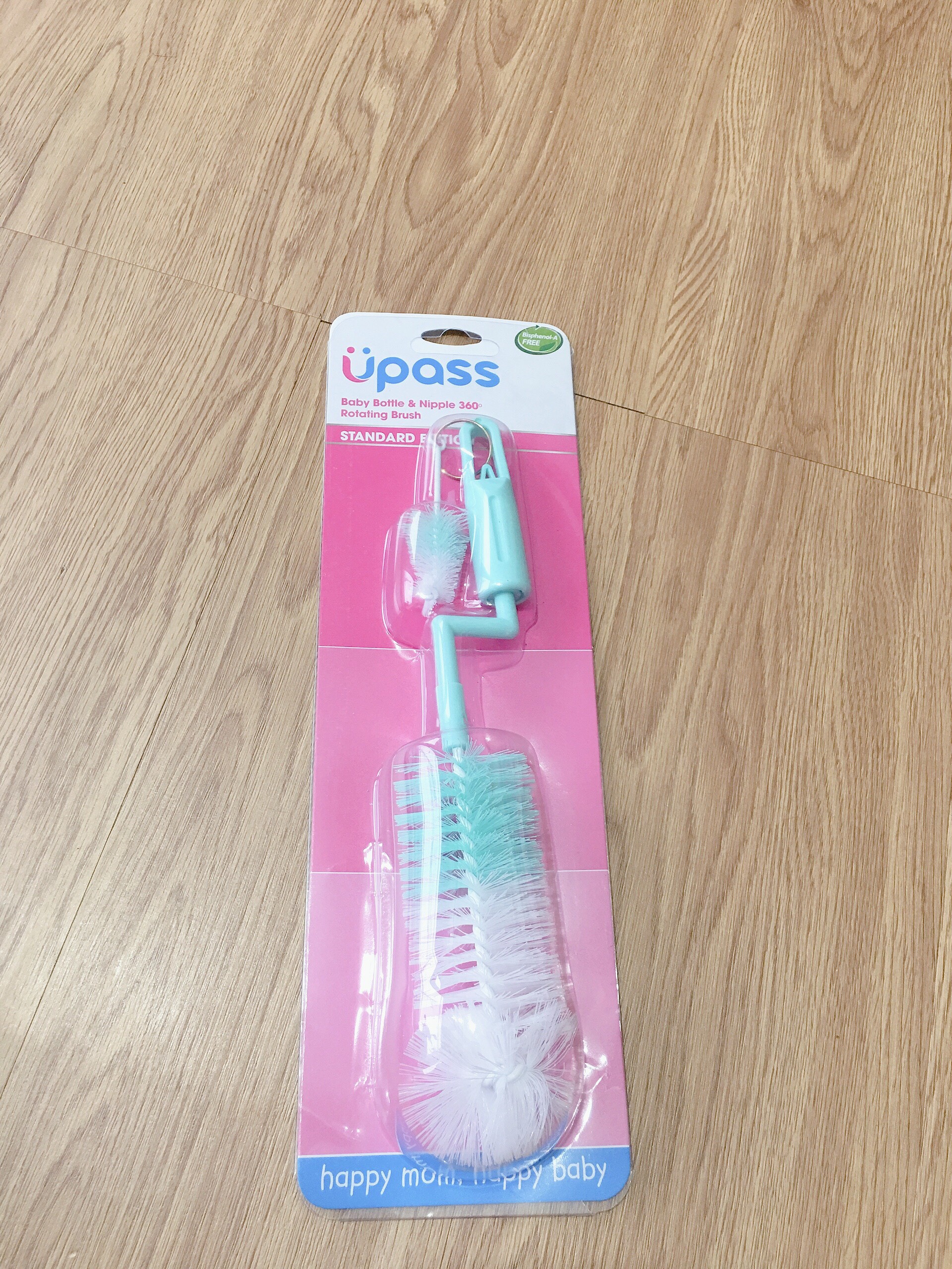 BỘ CỌ RỬA BÌNH VÀ NÚM TI XOAY 360 ĐỘ UPASS