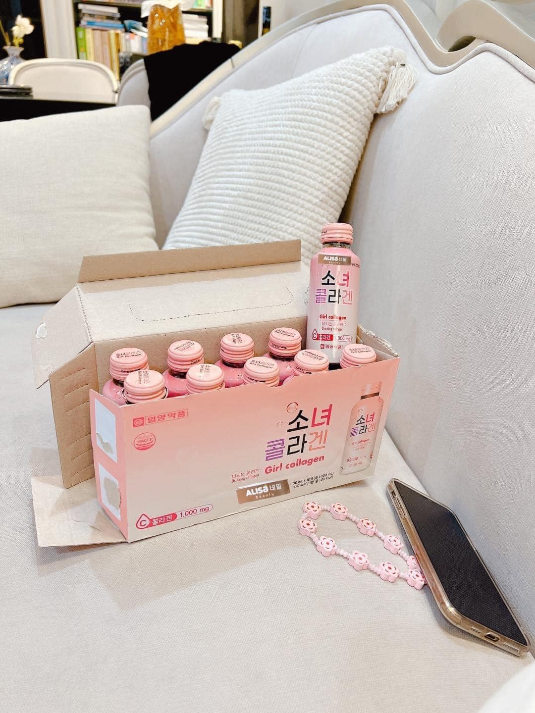 Nước Uống Girl Collagen & Nước Uống Perfect Collagen Hàn Quốc - Full Hộp