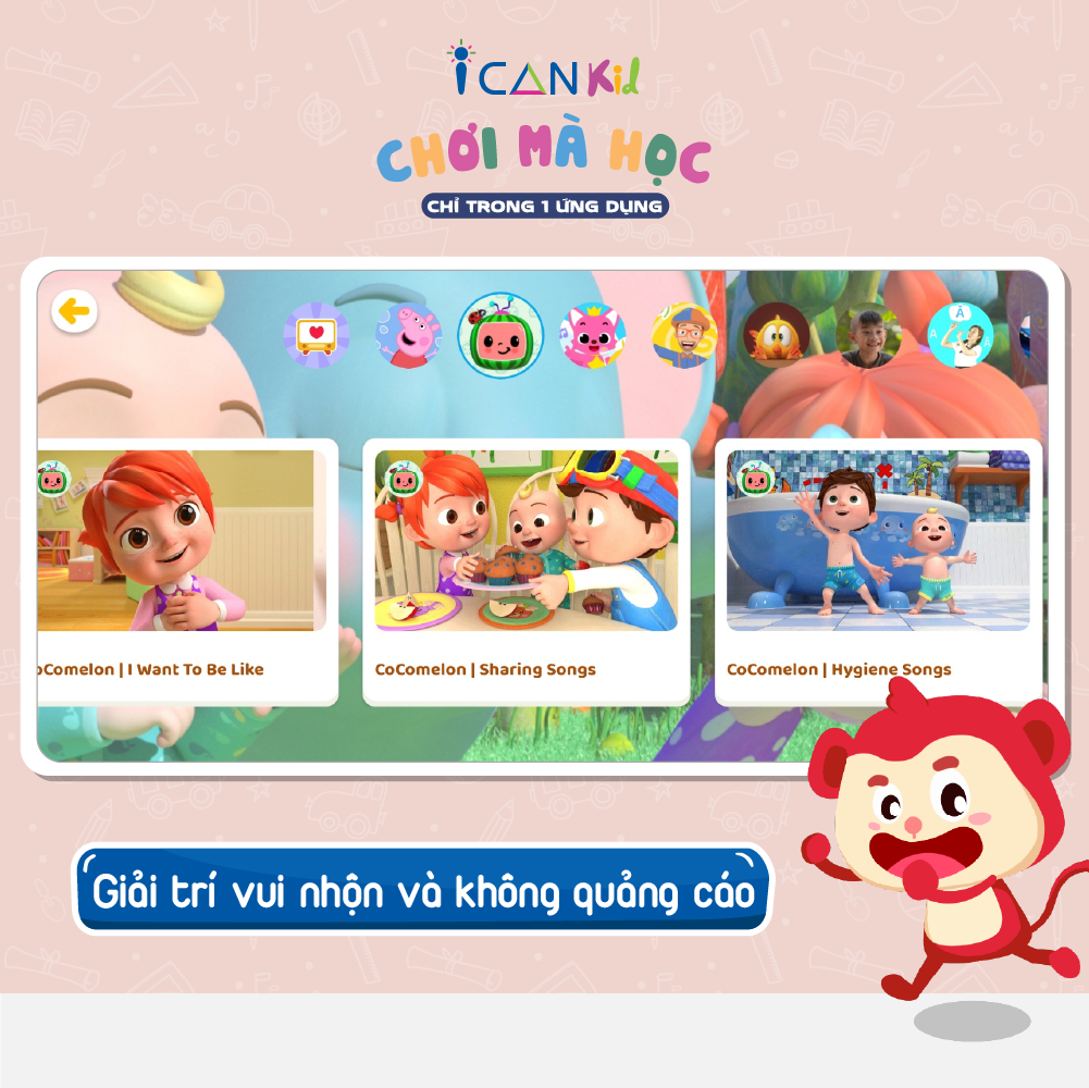 HOCMAI - ICANKid - Ứng dụng học Tiếng Anh cho bé
