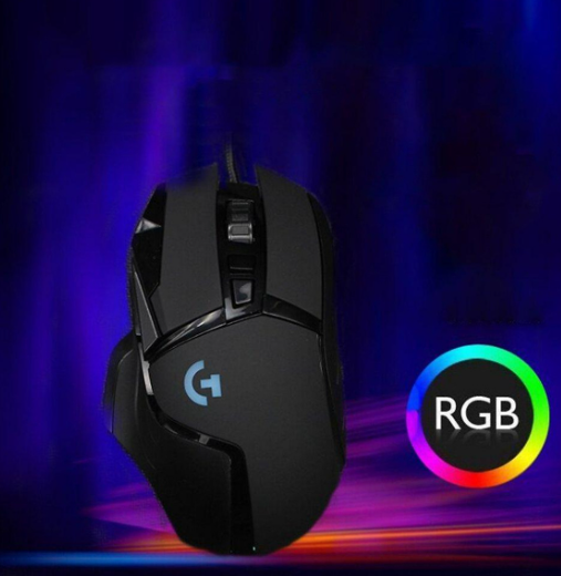 Chuột Gaming Led rgb  G502 (Đen)LED Backlit  Có Dây