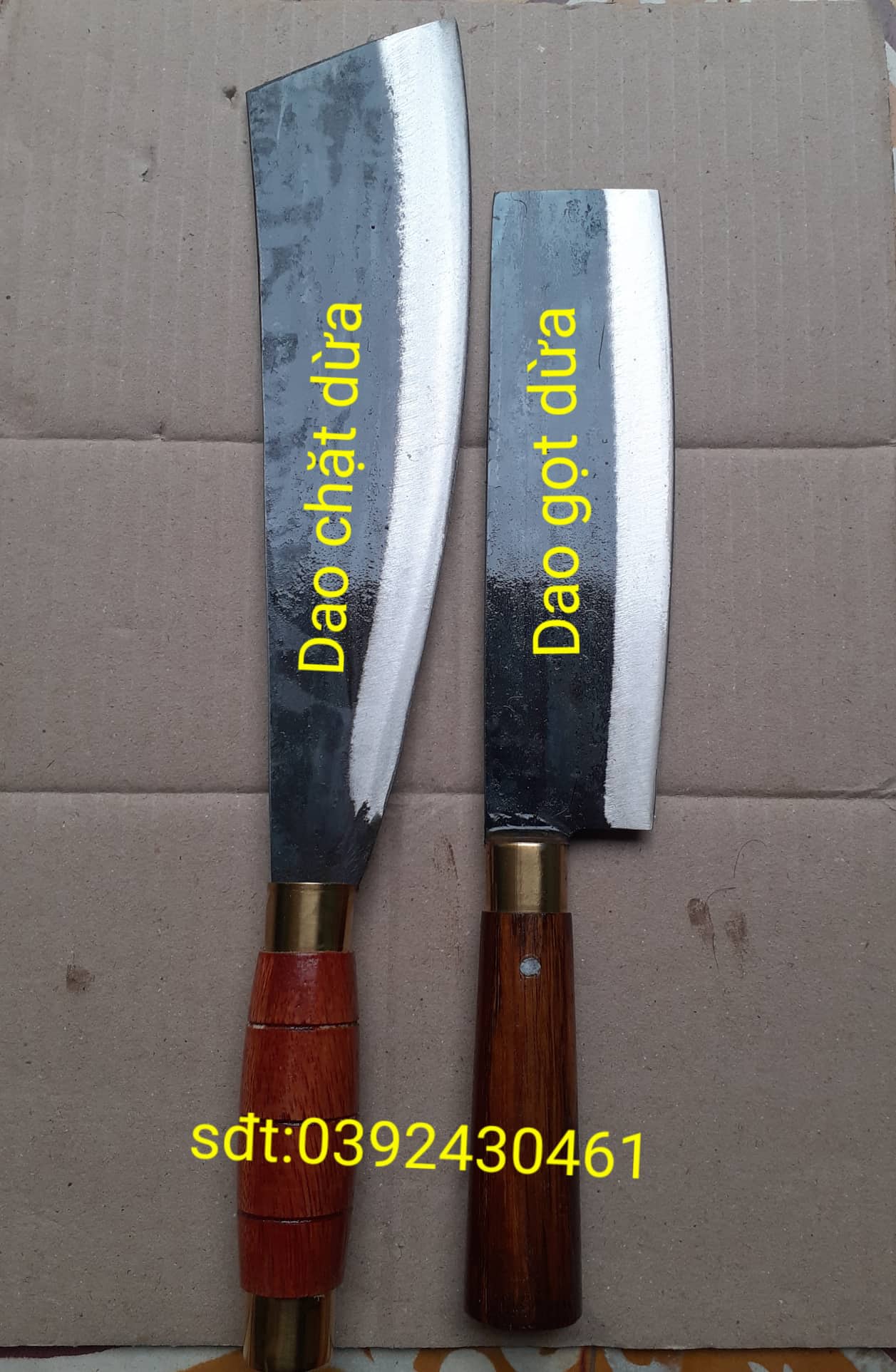 Dao gọt dừa nhíp xe