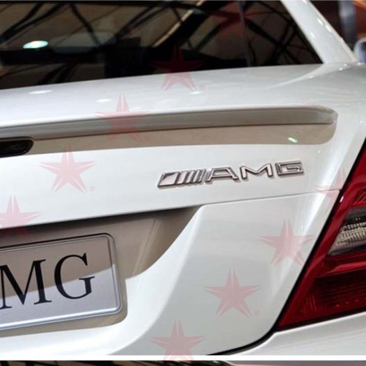 Tem logo chữ nổi AMG dán trang trí xe