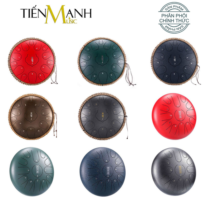 Trống Tank Huashu 15 và 13 Tone TD15 và TG13 (Steel Tongue Drum Lưỡi Thép Không Linh - Tiến Mạnh Music Phân Phối)