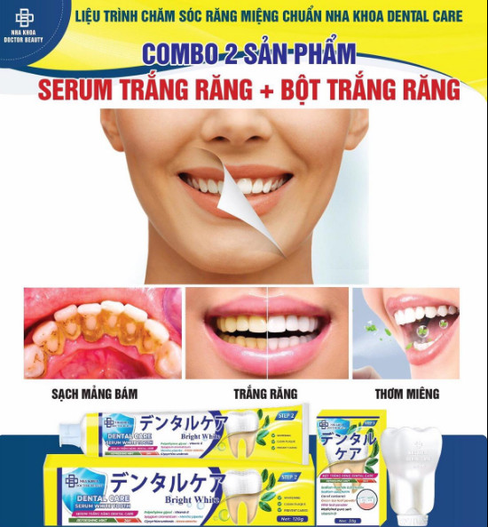 Serum trắng răng Dental Care(Tặng bột trắng răng 198k)