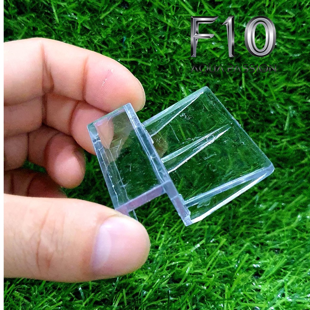 Giá đỡ nắp bể kính bằng mica siêu trong - Giá Mica Đỡ Nắp Hồ Cá - 12 mm