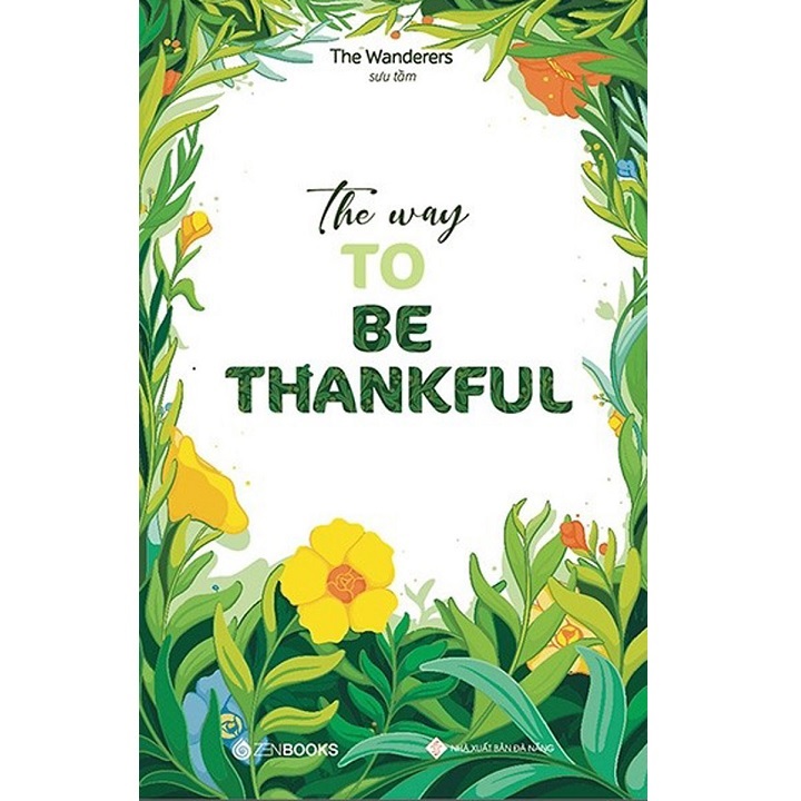 Sách the way to be thankful - newshop