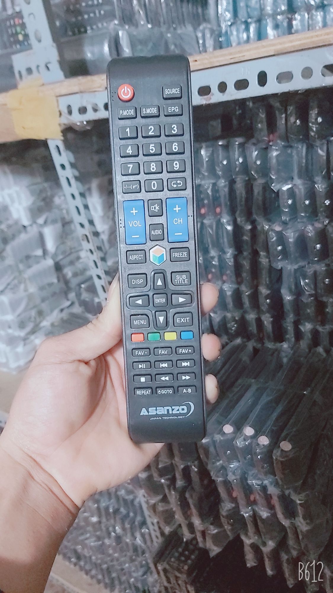 điều khiển tivi ASANZO smat dài
