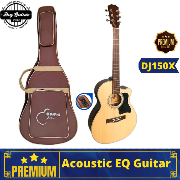 Đàn guitar acoustic có eq full solid hồng đào chất lượng DJ150X Duy Guitar Store dòng đàn ghitar đệm hát dành cho biểu diễn party