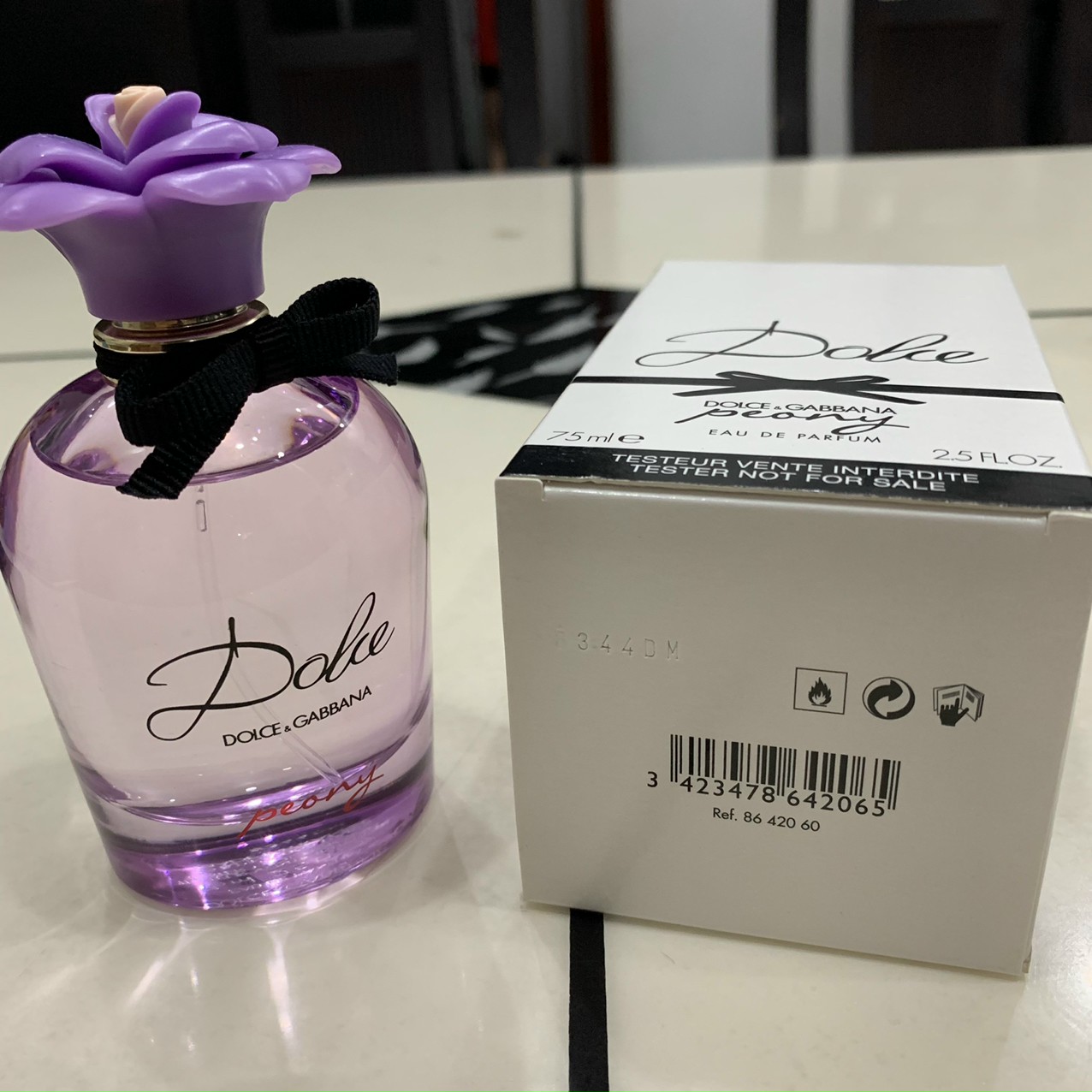 Nước hoa nữ d&g Dolce Peony EDP 75ml Tester (hộp như hình)