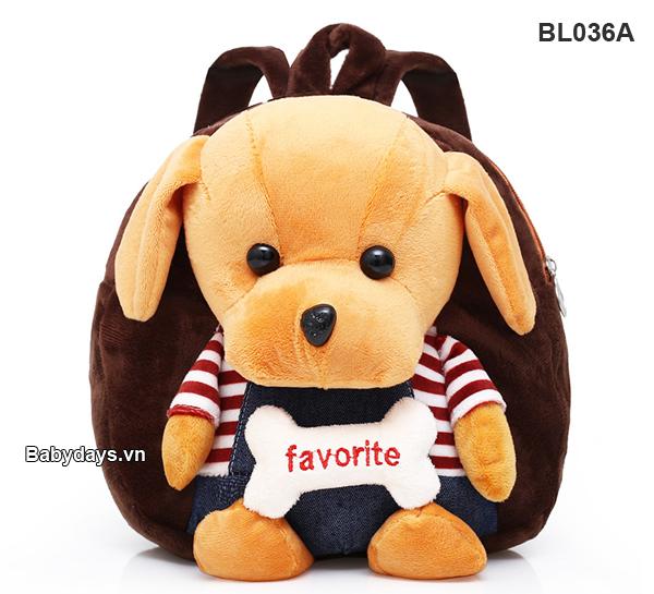 Balo hình con thú cho bé BL036A