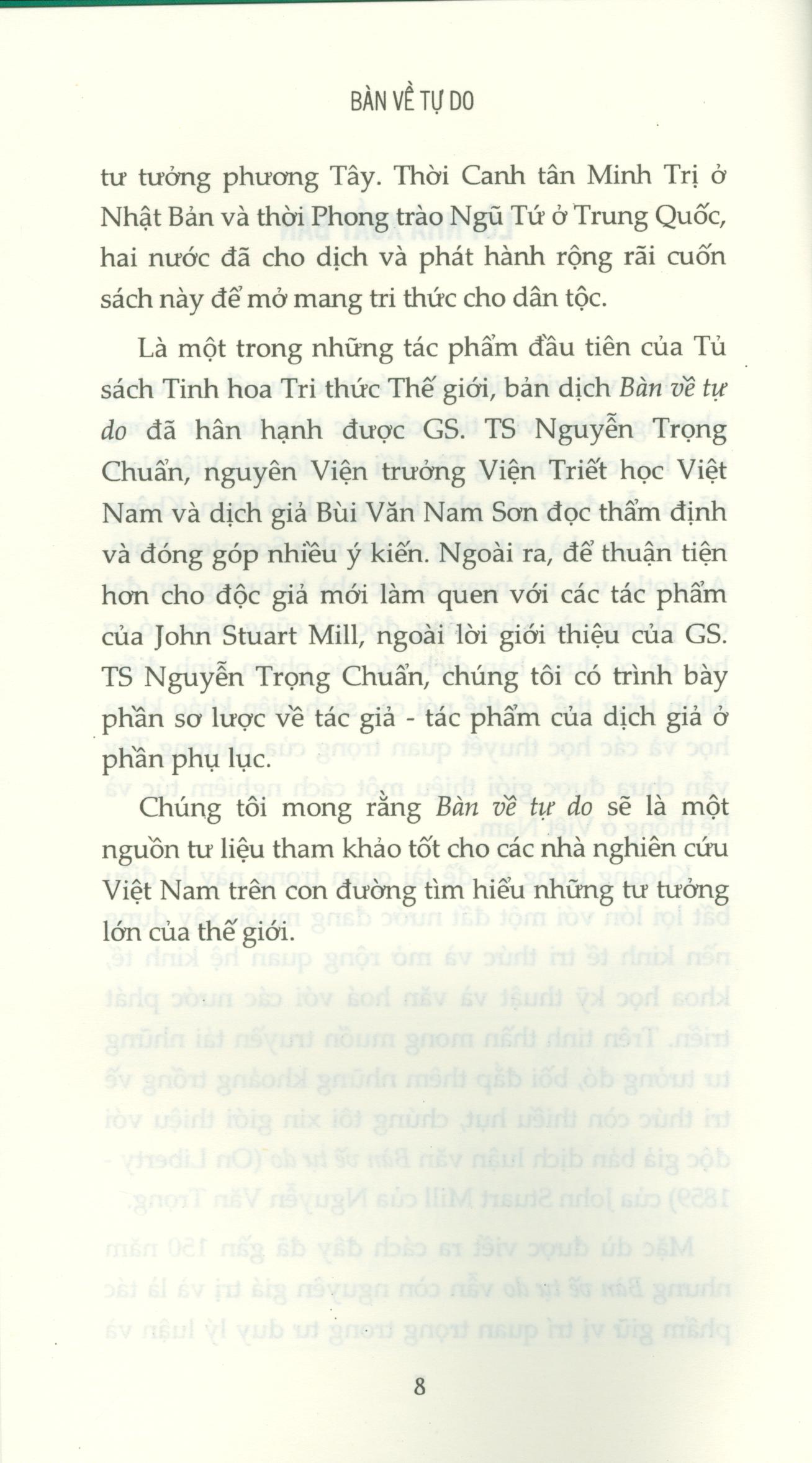 Bàn Về Tự Do