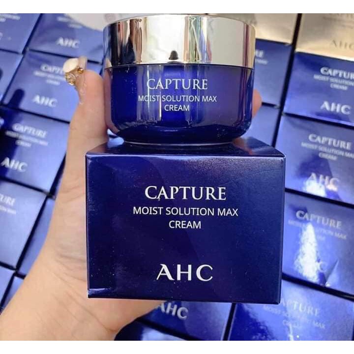 Kem dưỡng AHC Capture Moist Solution max cream (xanh)