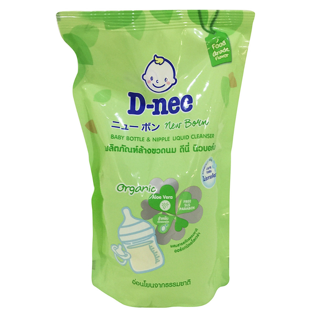 Nước rửa bình sữa Dnee Thái Lan ( Chuẩn tem Đại Thịnh ) túi 550ml hết mùi hôi