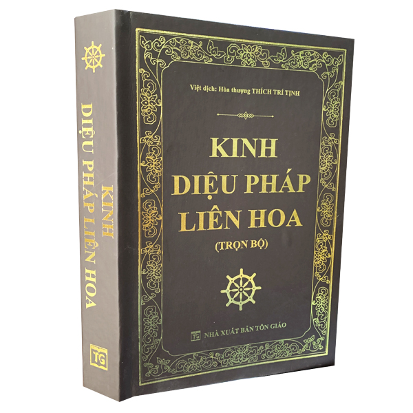 Kinh diệu pháp liên hoa trọn bộ - bìa cứng