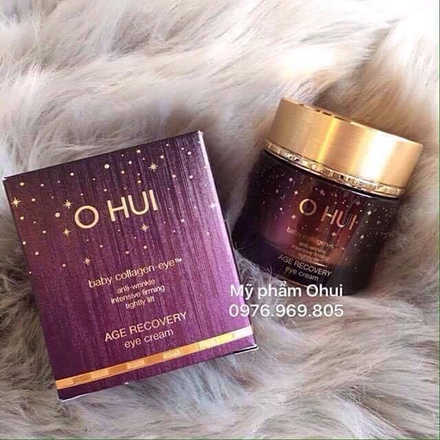 Kem dưỡng mắt tím ohui sample kem dưỡng mắt chống lão hoá ohui 50ml nhập khẩu 3800