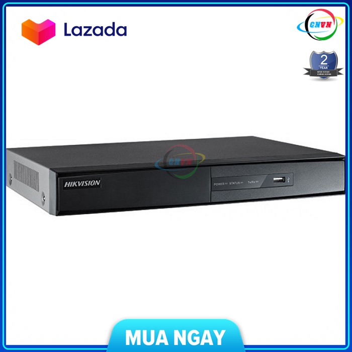 Đầu ghi 4 kênh Hikvision DS-7204HGHI-F1 (H.264) - Công Nghệ Việt Nam