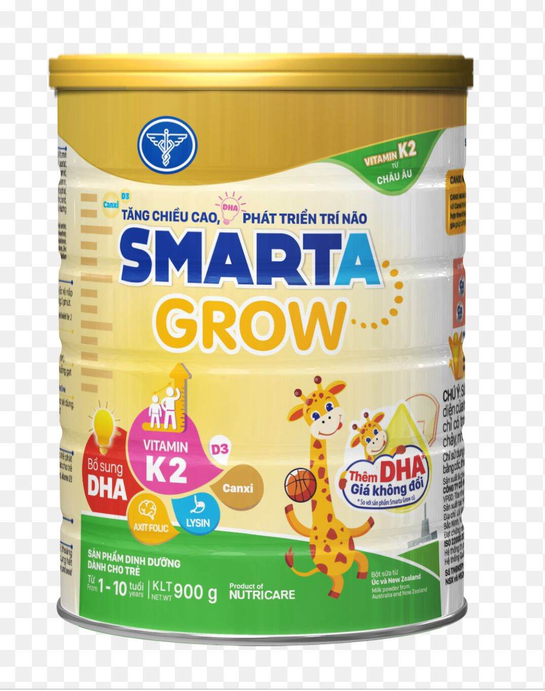 sữa bột SMARTA GROW 900G DATE MỚI