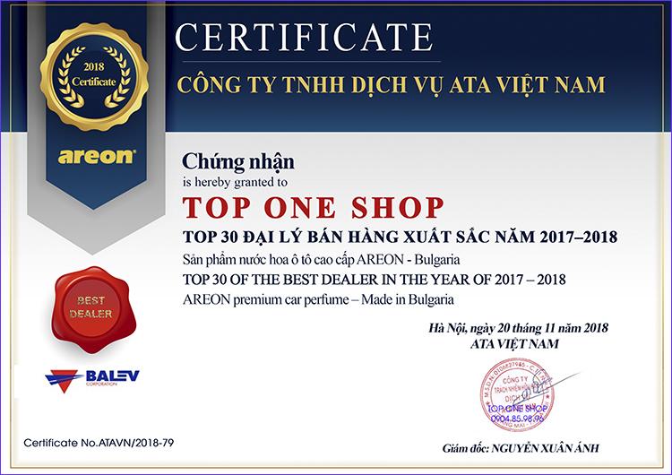 Nước hoa ô tô cao cấp AREON - Gold Perfume 50ml (NHẬP KHẨU BULGARIA)