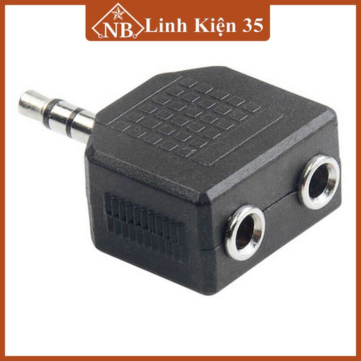 Jack chia Audio 3.5mm 2 cổng ra