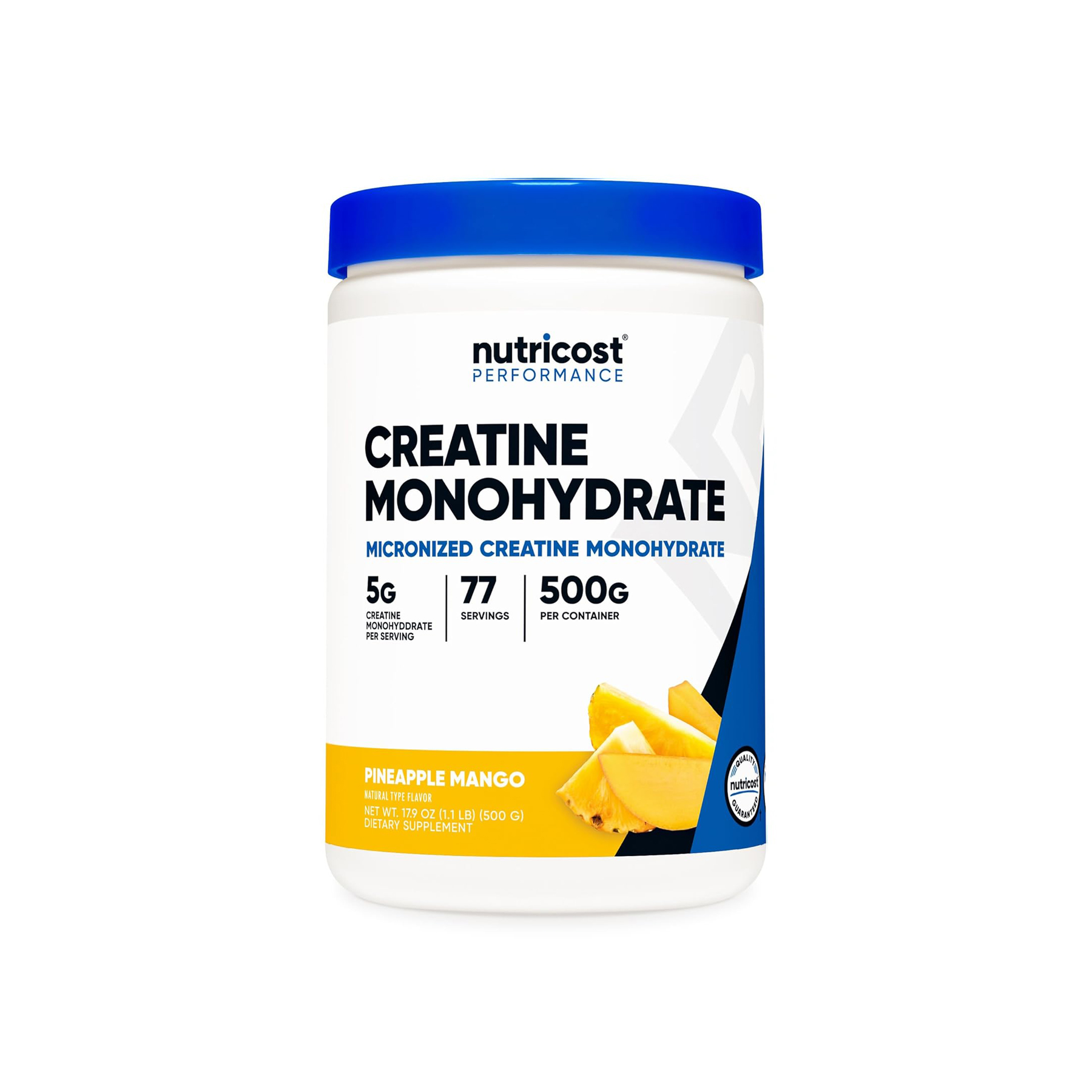 Nutricost Creatine Monohydrate 500g, Hỗ Trợ Tăng Sức Bền và Xây Dựng Cơ Bắp Nhập Khẩu USA