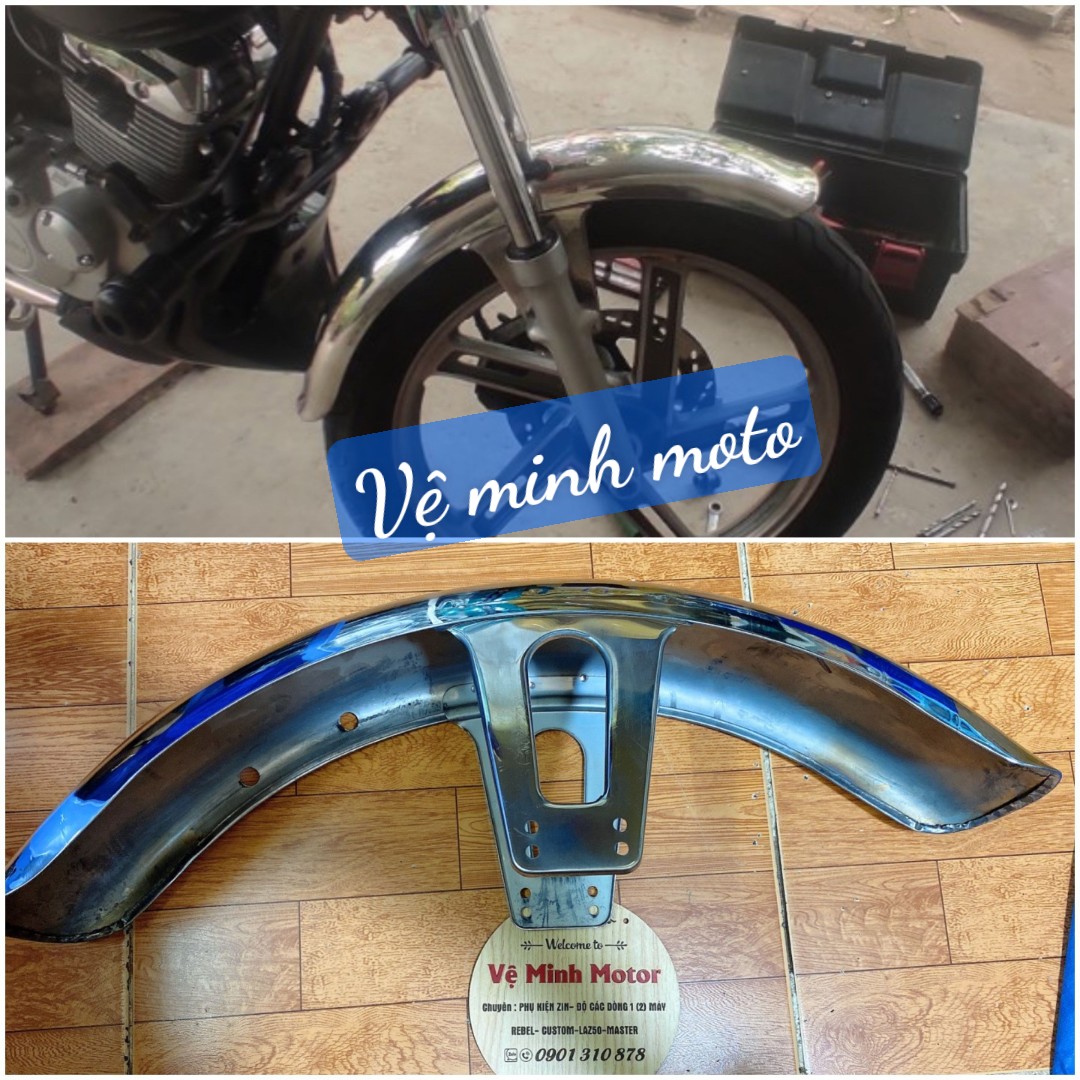 Dè trước xe suzuki en 150 inox