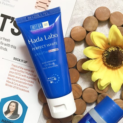 Kem Rửa Mặt Dưỡng Trắng Hada Labo Perfect White Cleanser