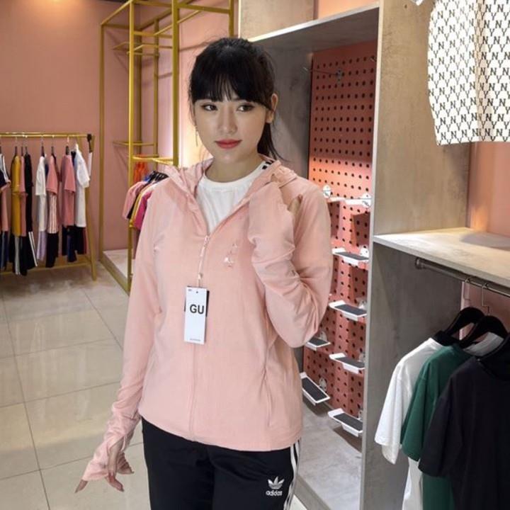 ◎❅✚ Áo Chống Nắng Nữ GU 2 lớp vải thun mát chống nắng chống tia UV hiệu quả